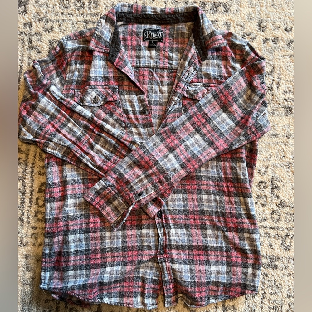Men’s button down shirt